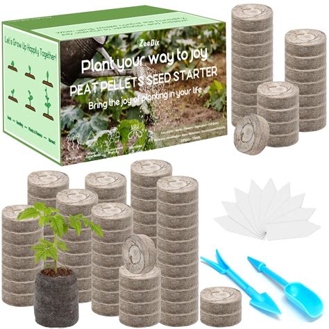 Mua 100 Pcs 30mm Peat Pellets Seed Starter Soil Pods Plugs For