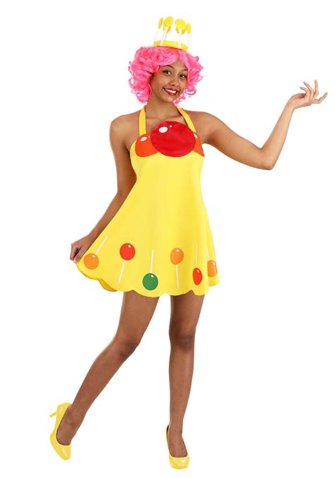 Womens Princess Lolly Candyland Costume Dress