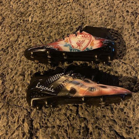 Liverpool Legend Djibril Cisse Shows Off Fiery Custom Boots Footy
