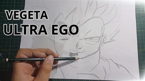 Como Desenhar O Vegeta Ultra Ego Pt2 YouTube