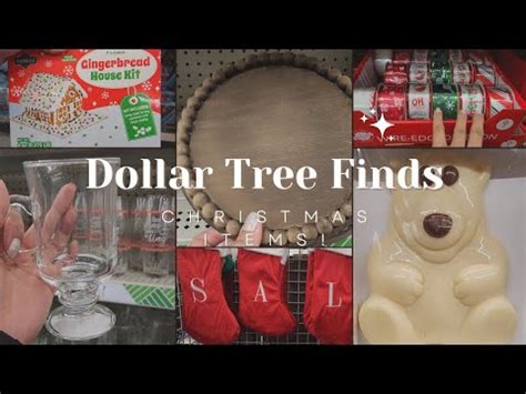 Dollar Tree Christmas Finds Shop With Me At Dollar Tree For Christmas