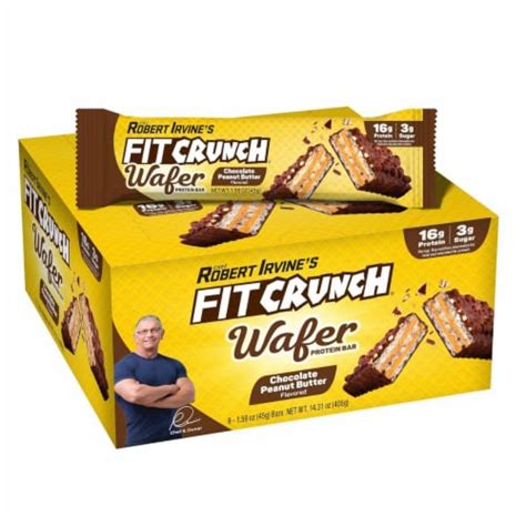 Wafer Protein Bars 9 Bars Pack Of 1 Chocolate Peanut Butter 9 Count