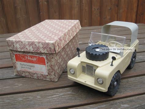 Steiff Safari Wagen Landrover Traktor Trecker Unimog Anh Nger