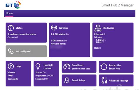 Fastest BT Smart Hub 2 Router Open Port Instructions