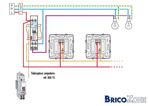 Schema De Telerupteur Fils Sch Ma T L Rupteurs Pour