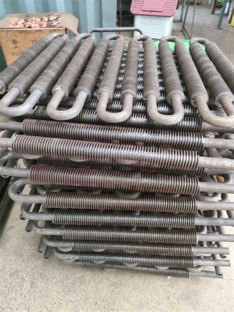 U Shaped Finned Tubes For Heat Exchangers DIN 162 Steel Tubes Finned