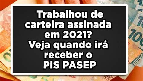 Veja quando você vai poder receber o PIS PASEP