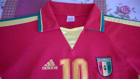 Guinea Home football shirt 2001 - 2002.