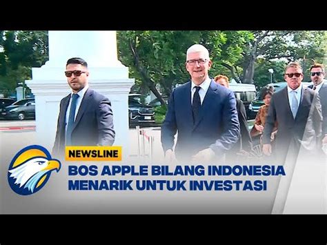 Ketemu Jokowi Di Istana Bos Apple Bahas Investasi Di Ri Youtube