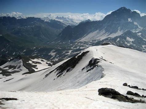 Galibier Pic Blanc Du Dal Col Du Lautaret Ciaspole Ciaspolata A