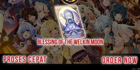 Buy Top Up Blessing of the Welkin Moon Genshin Impact Most Complete and Cheapest Desember 2022 ...