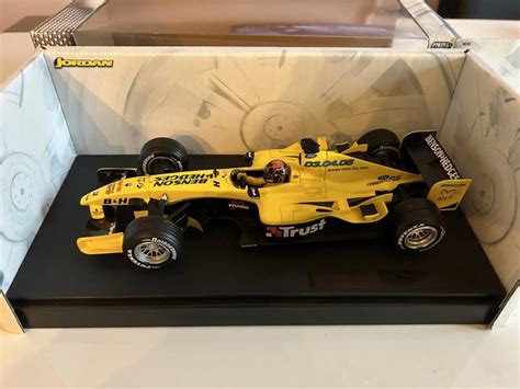 Hot Wheels Voiture De Course Miniature Christian Albers Jordan Ej Test Sessie