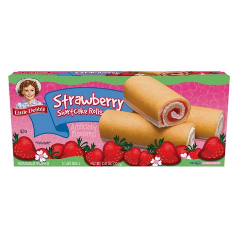 Buy Little Debbie Strawberry Shortcake Rolls 6 Ct 130 Oz Online At