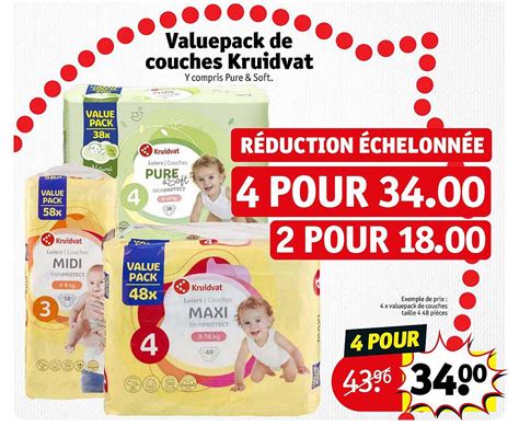 Promo Couches Kruidvat Chez Kruidvat Icatalogue Fr