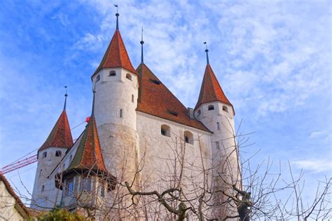 Premium Photo | View of Thun Castle in Switzerland. Thun Castle is a Castle Museum in the Thun ...