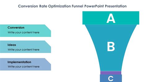 Conversion Rate Optimization Funnel PowerPoint Presentation PPTUniverse