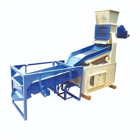 Semi Automatic Ms Grain Destoner Machine Single Phase Capacity