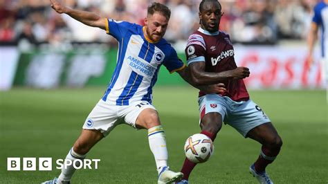 Brighton Hove Albion Vs West Ham United Team News BBC Sport