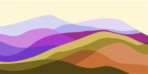 Abstract Mountain Landscape Natural Landscape Background Creative