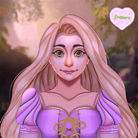 Froggi G On Tumblr Here Is The Finished Version Rapunzel I Said Was