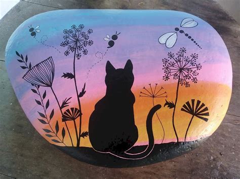 50 Best Diy Painted Rocks Animals Cats For Summer Ideas 10 Doityourzelf