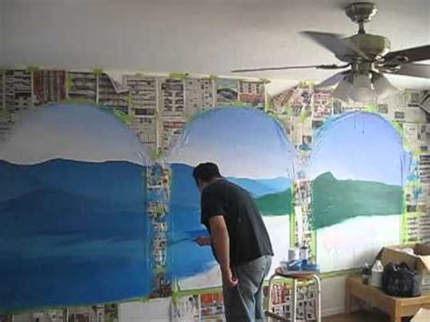 Large Mural Painting Timelapse Youtube