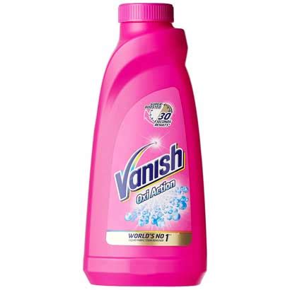 Vanish Liquid Fabric Stain Remover Oxi Action 400ml Bottle Officio In