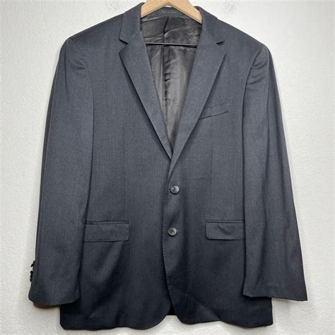 Hugo Boss Trabaldo Togna Super Virgin Wool Suit Jacket Woven