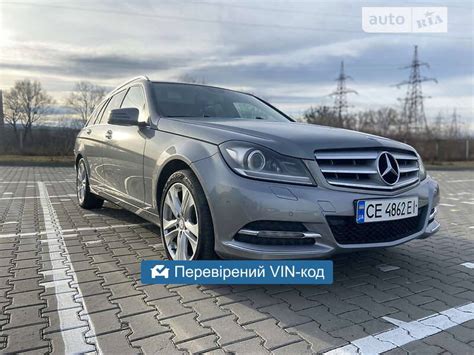 AUTO RIA Продам Мерседес Бенц Ц Клас 2013 CE4862EI дизель 2 0