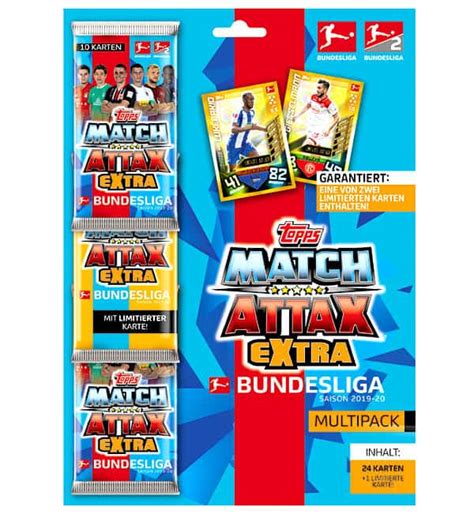 Topps Bundesliga Match Attax Extra Multipack Stickerpoint