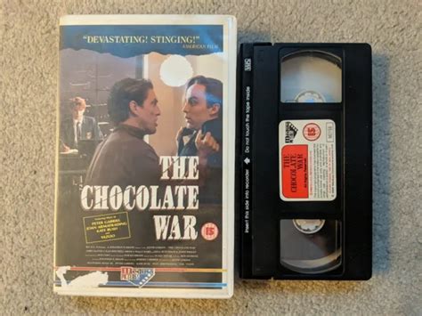 THE CHOCOLATE WAR Medusa Pictures VHS Video Big Box Ex Rental 5 99