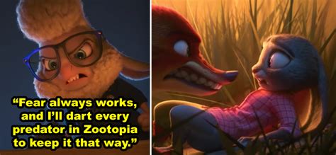 In Zootopia When Judy Realized That Assistant Mayor Bellwether Was