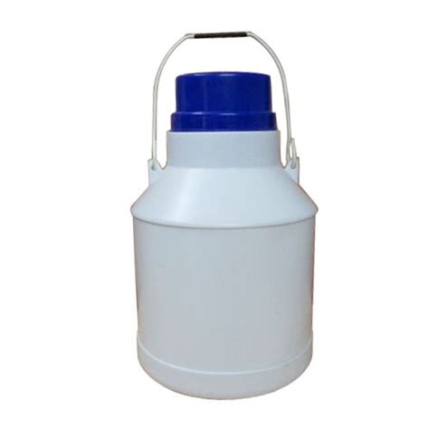 Polished Plain Plastic Milk Can Feature Fine Finishing Light Weight