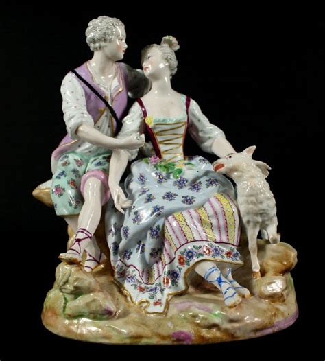 Meissen Porcelain Group Jan 16 2014 World Of Antiques Inc In Ca