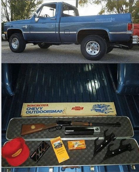 Blast From The Past The Chevy Outdoorsmans Package With Images Chevy Winchester Lever