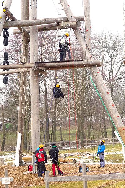 Neue Hochseilgartensicherheitstrainer F R Den Team Tower In