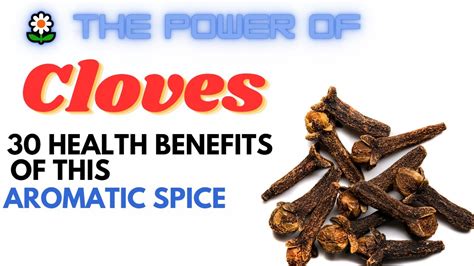 Health Benefit Of Cloves Clove Oil Clove Tea Clove Tea Benefits Sexually Cloves Side