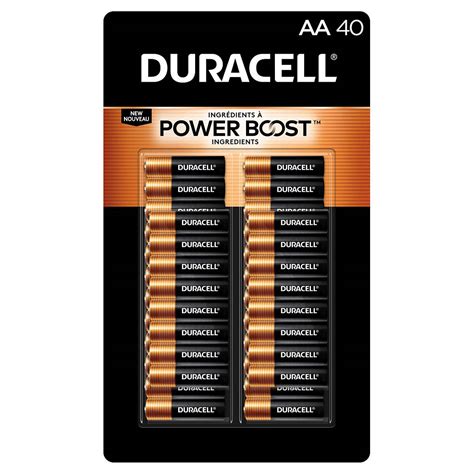 Duracell Coppertop Alkaline Aa Batteries 40 Unidades