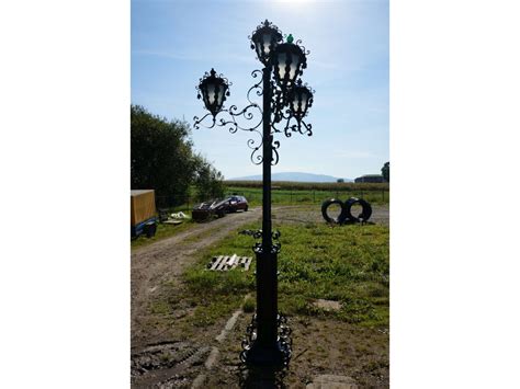 Lampa Kuta Stalowa Ogrodowa LK12