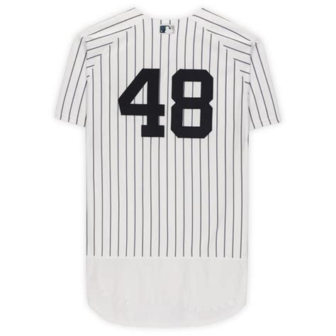 Tommy Kahnle New York Yankees Game-Used #48 White Pinstripe Jersey vs ...