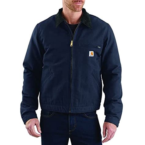 Carhartt Mens Duck Detroit Jacket Big Tall Work Utility Outerwear