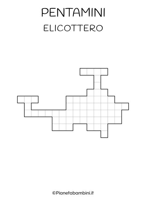 Figure Con I Pentamini Schemi E Soluzioni Da Stampare Pianetabambini It