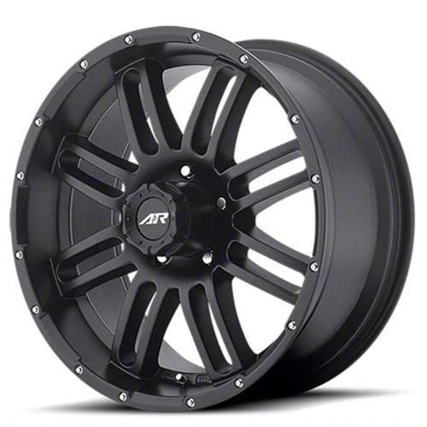 American Racing RAM 1500 AR890 Satin Black Machined 6 Lug Wheel 22x9 5