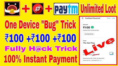 Hidden Bug Loot Today New Earning App One Device Unlimited Trick