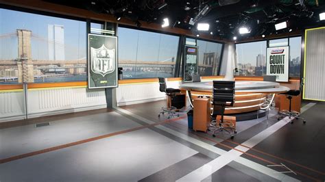 Espn New York Nfl Studio Broadcast Set Design Gallery