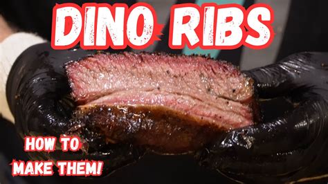 Smoked Beef Dino Ribs How To Make The Best Bite In Barbecue Youtube