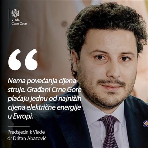 Dr Dritan Abazovic On Twitter Od Izvoza Elektri Ne Energije U