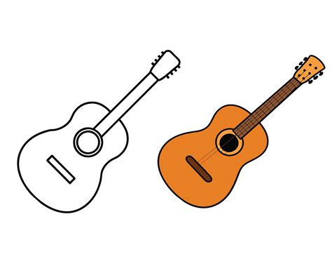 Acoustic Guitar Svg Acoustic Guitar Clip Art Acoustic Guitar Cricut Svg Acoustic Guitar