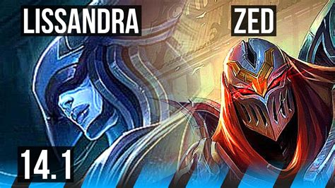 LISS Vs ZED MID 9 0 3 Legendary 600 Games KR Master 14 1