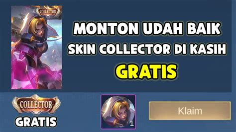 Monton Baik Event Skin Collector Gratis Pertama Dalam Sejarah Monton